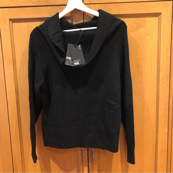 Paige new with tags loose Cowlneck sweater - Picture 3 of 7